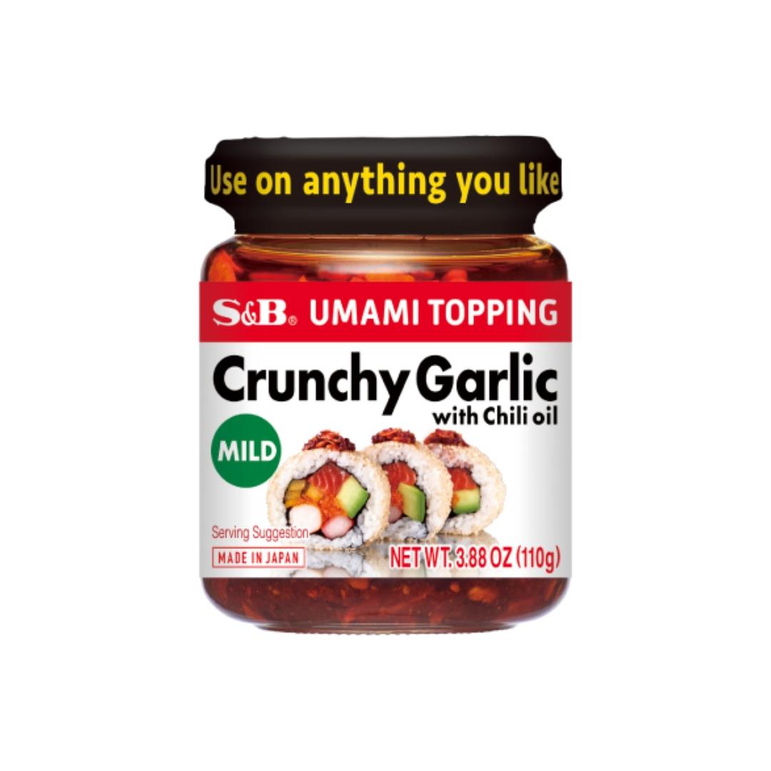 S&B Umami Topping Crunchy Garlic with Chilli Oil (Mild)