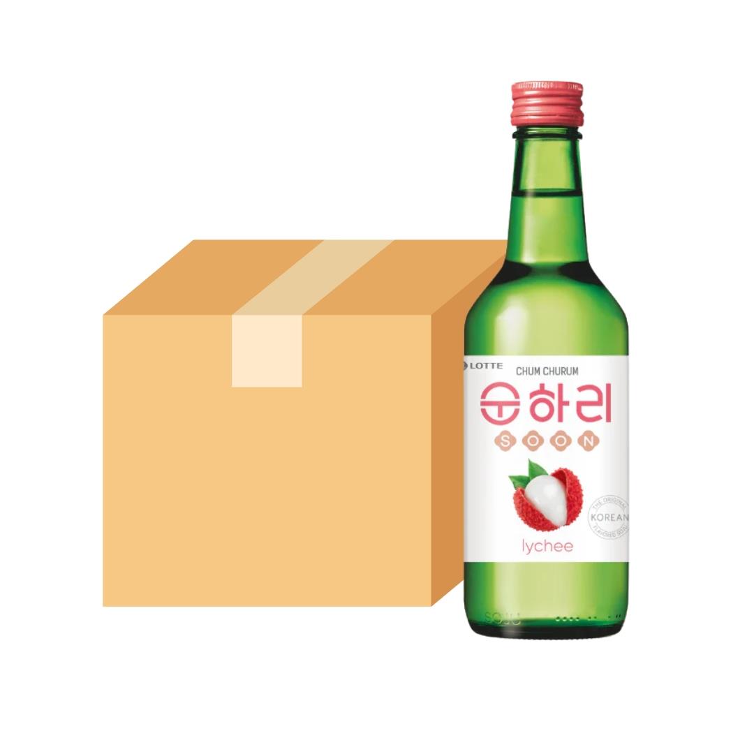 Chum Churum Lychee Soju (ABV 12.0%) (Case of 20)