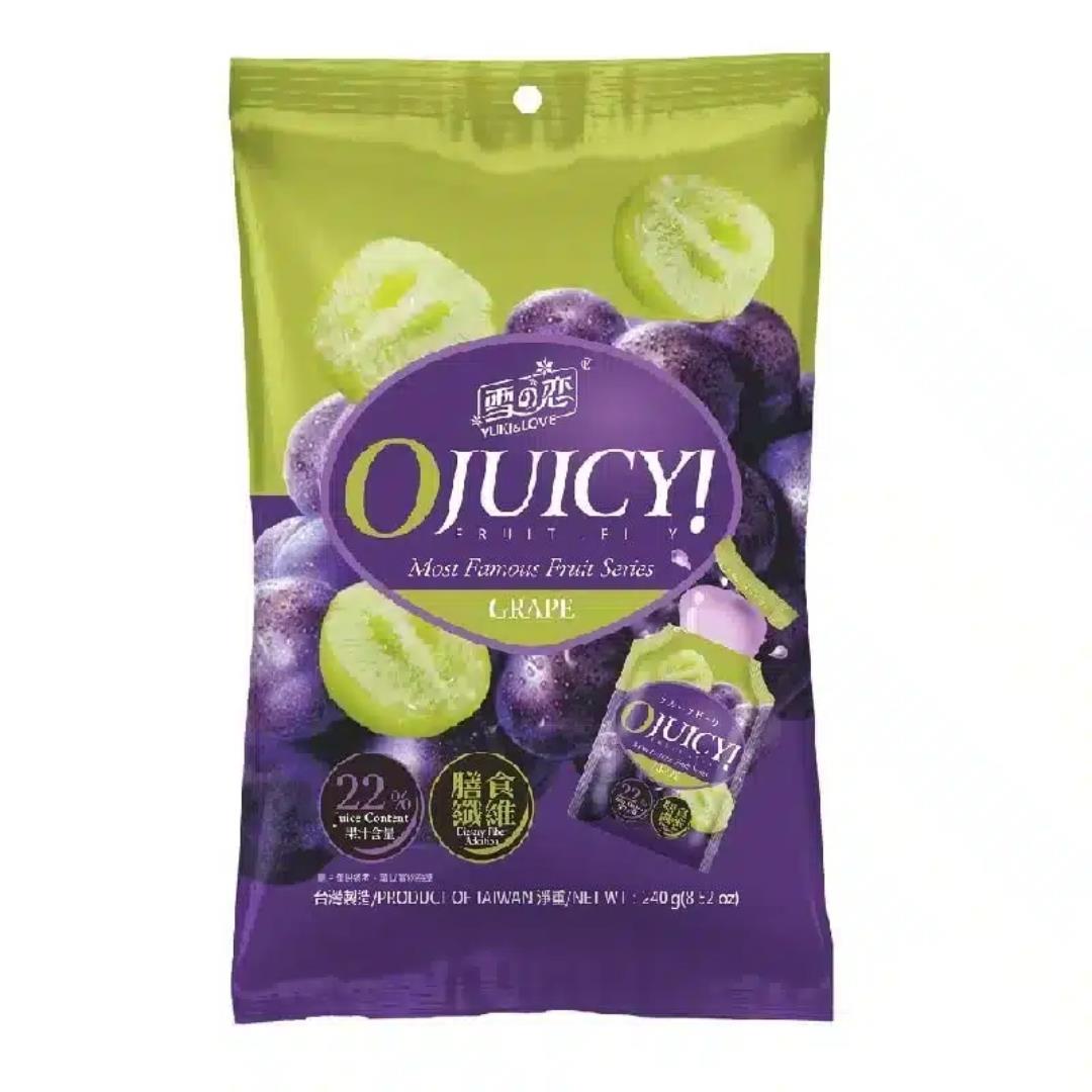 Yuki & Love OJuicy! Fruit Jelly (Grape) 雪の戀 葡萄果凍