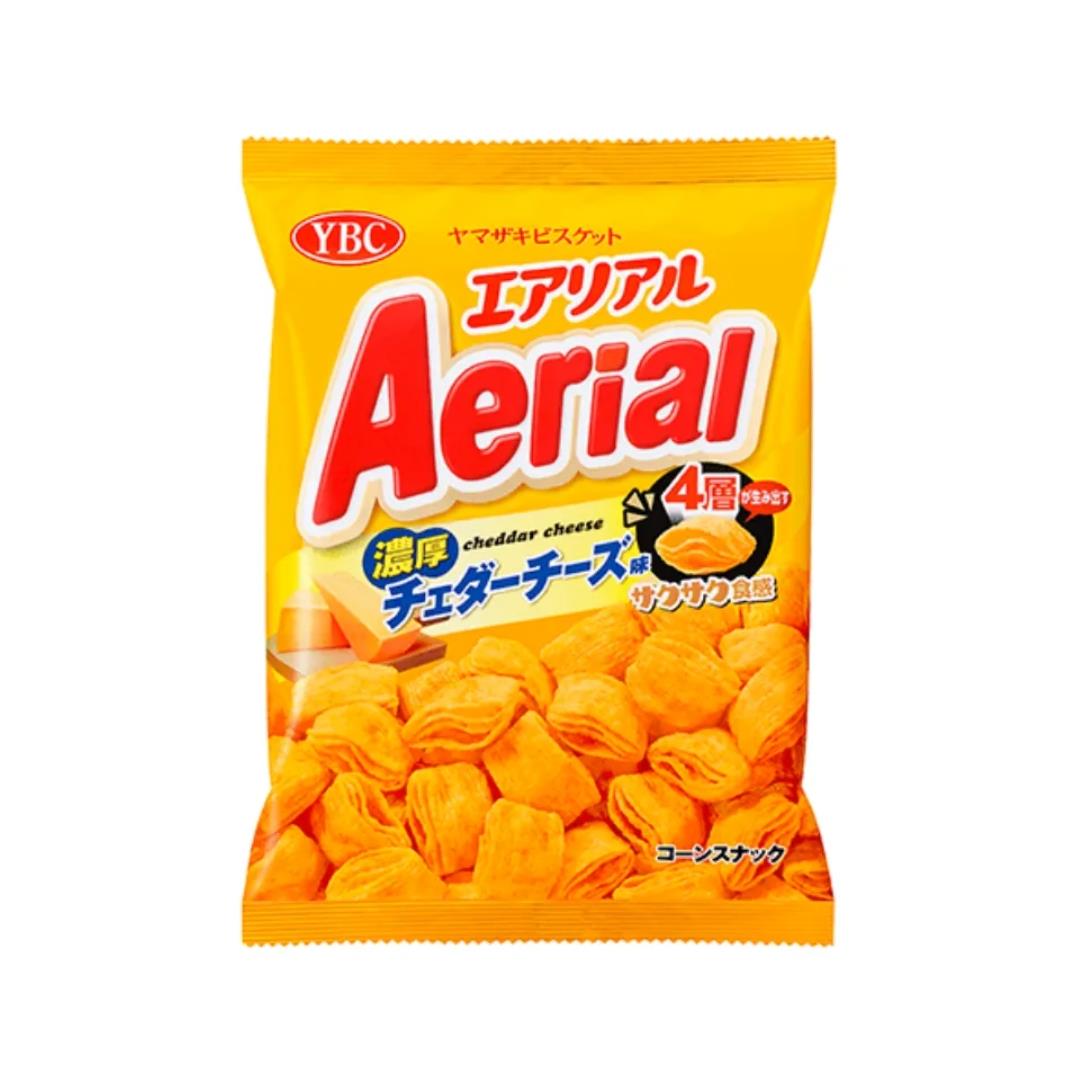 YBC Aerial Four-Layer Corn Crisps (Cheddar Cheese Flavour) エアリアル 濃厚チェダーチーズ味 - Best Before: 30/11/2025