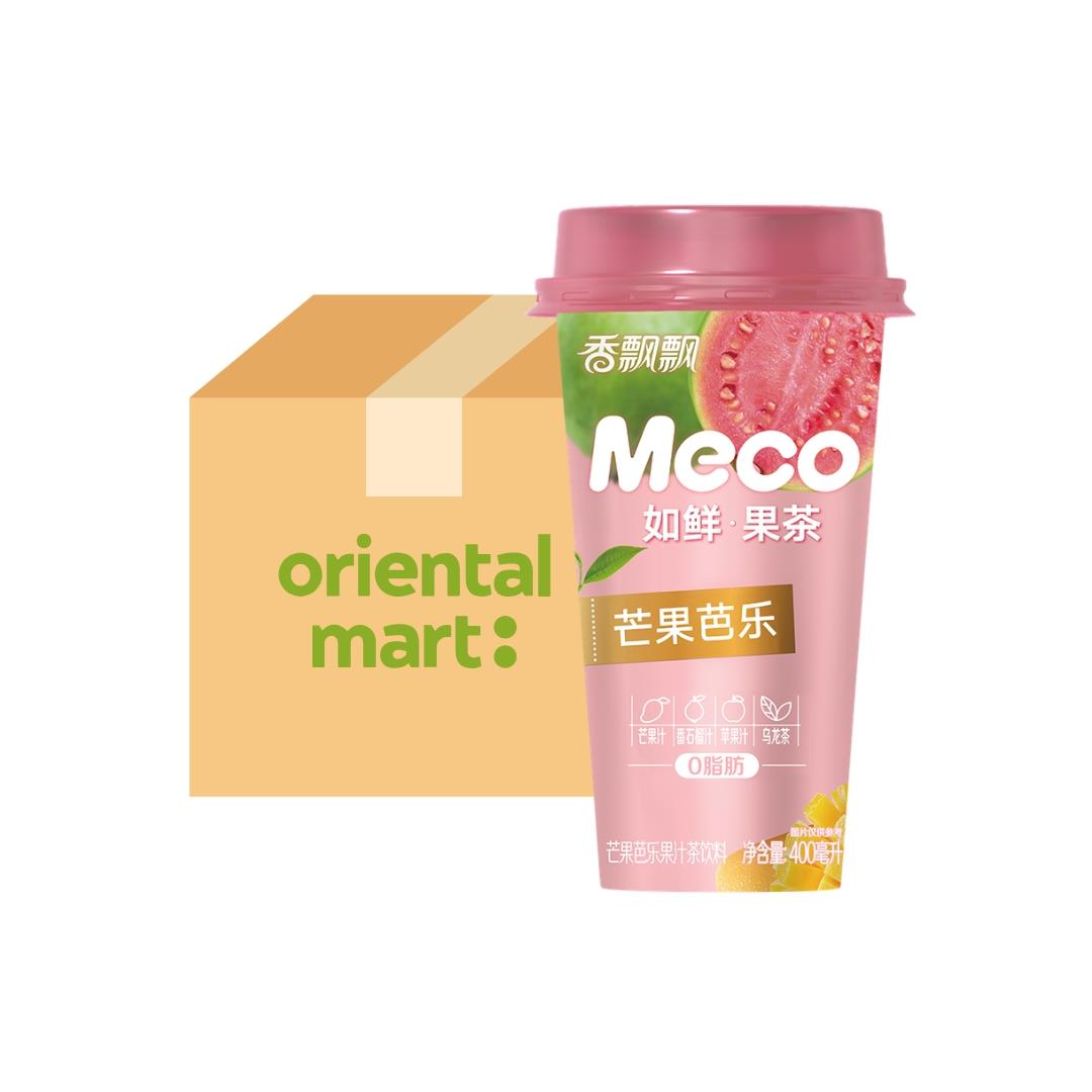 Xiang Piao Piao Meco Mango & Guava Fruit Juice (Case of 15) 香飄飄 蜜谷果汁茶 (芒果芭樂) (15杯)