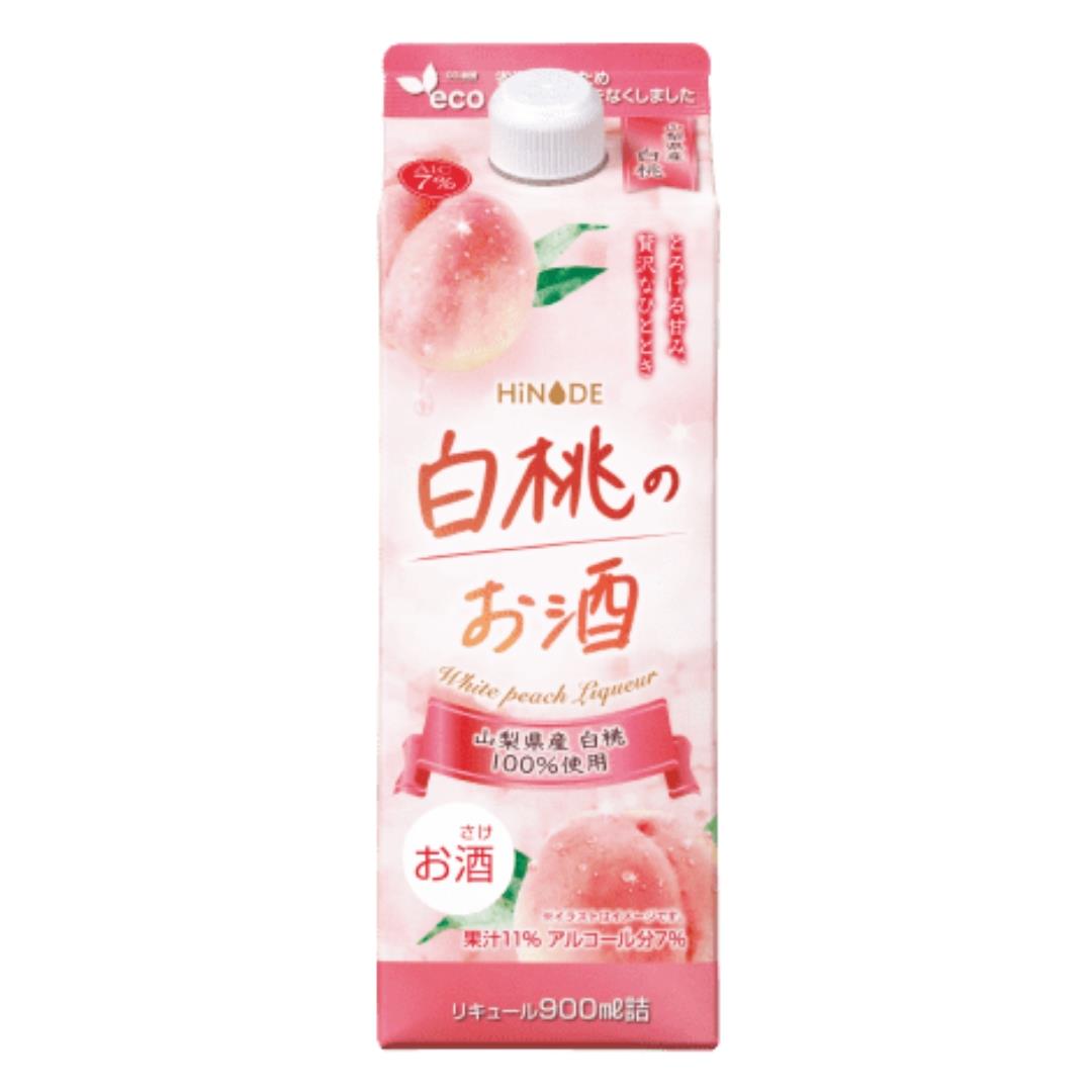 HiNODE White Peach Liquor 白桃のお酒 (ABV 7.5%)