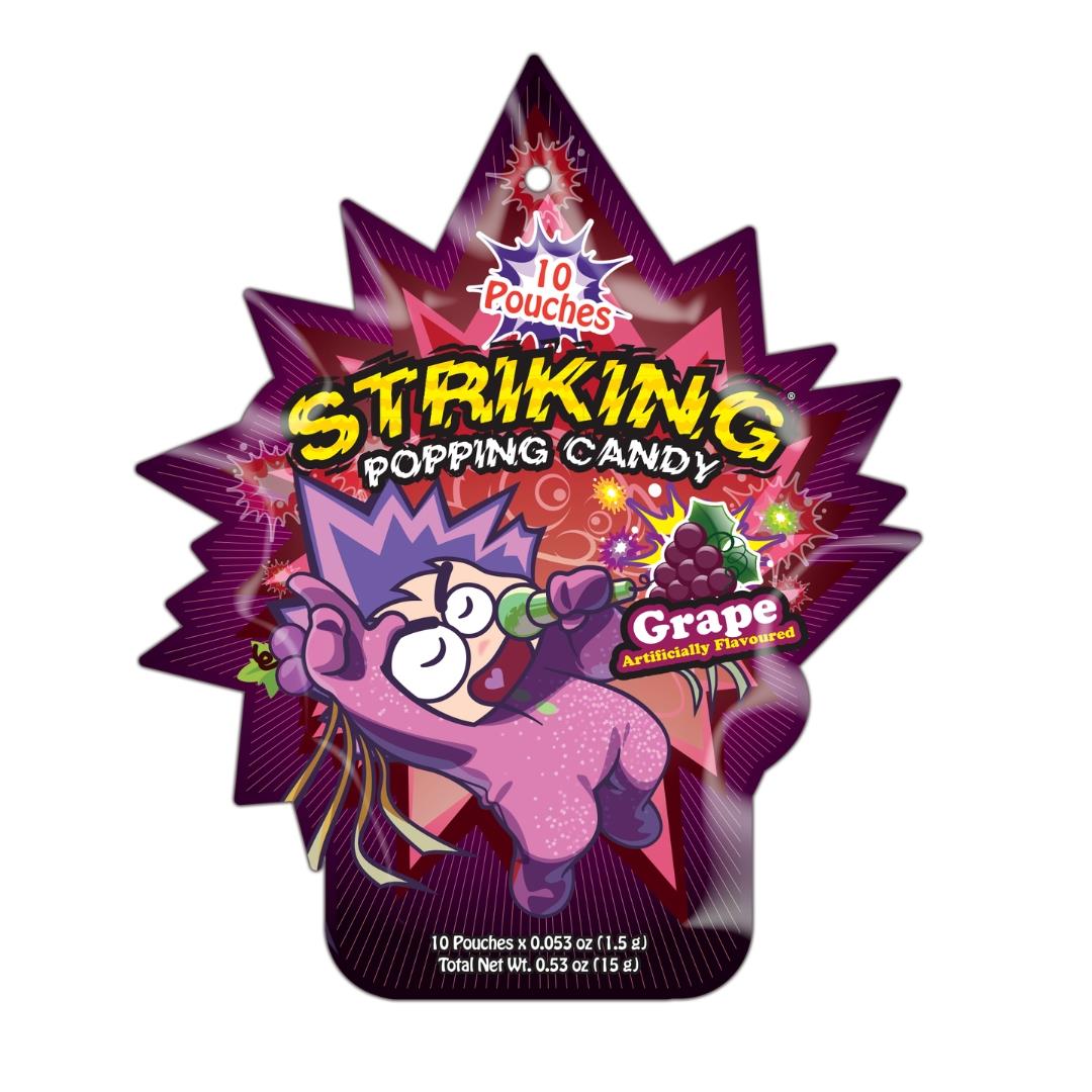 Striking Popping Candy (Grape) 索勁 提子味爆炸糖