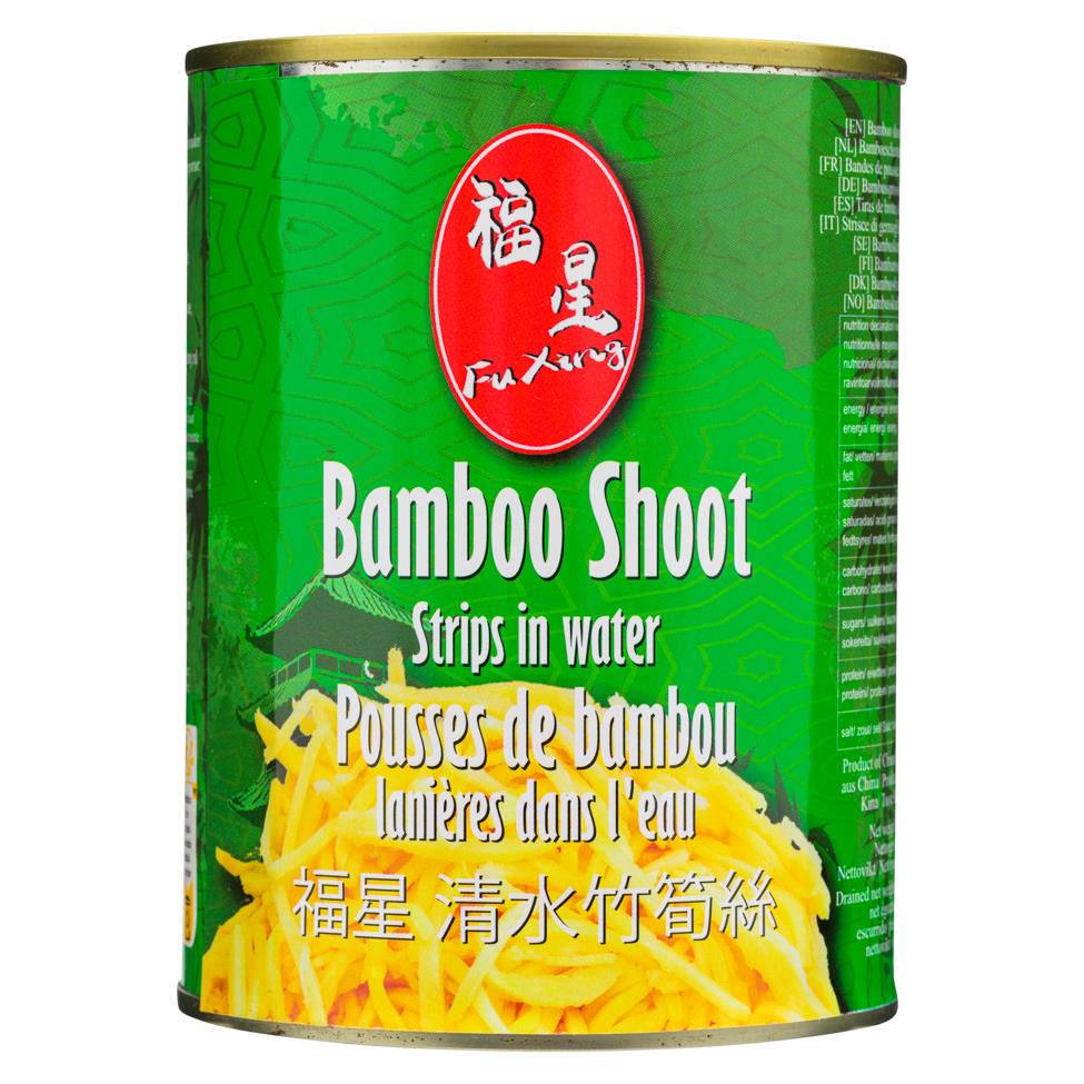 Fu Xing Bamboo Shoot Strips in Water 福星 清水竹笋丝