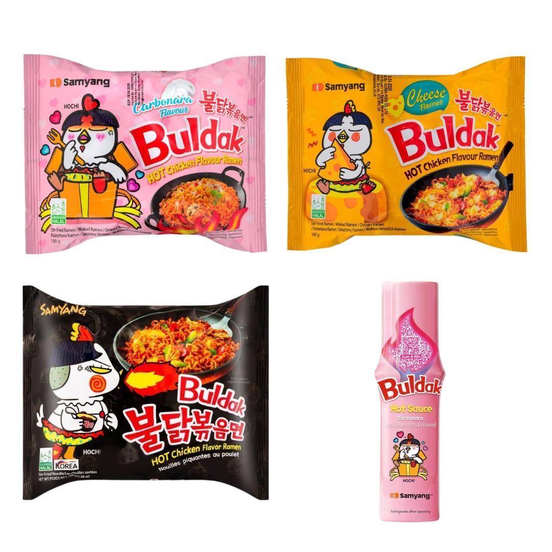 Samyang Buldak Hot Chicken Discovery Set