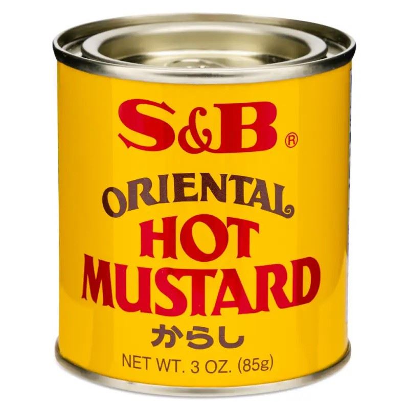 S&B Oriental Hot Mustard Powder からし - Best Before: 13/10/2025