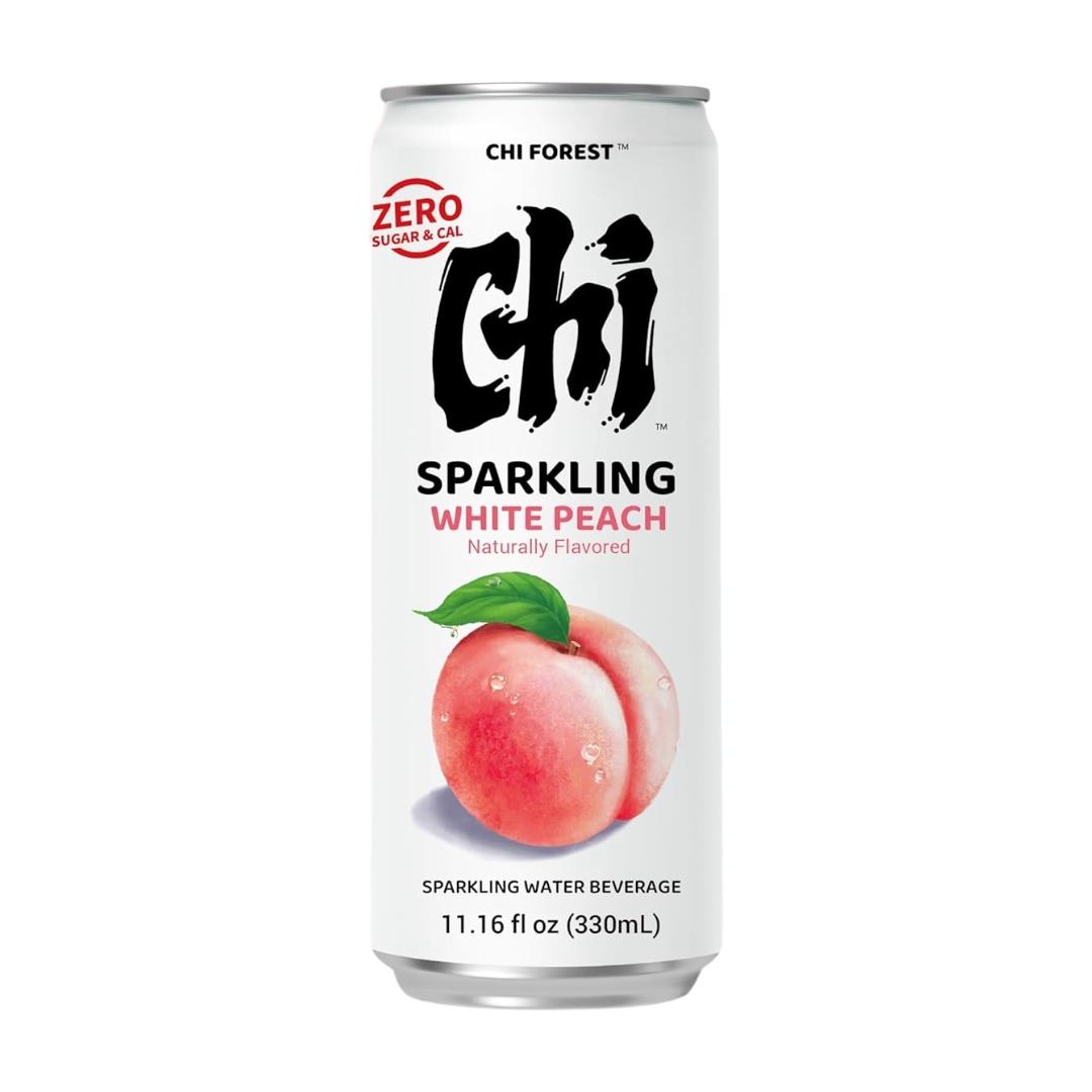 Genki Forest Sparkling Water Can (White Peach Flavour) 元氣森林氣泡水 白桃味 (罐裝)