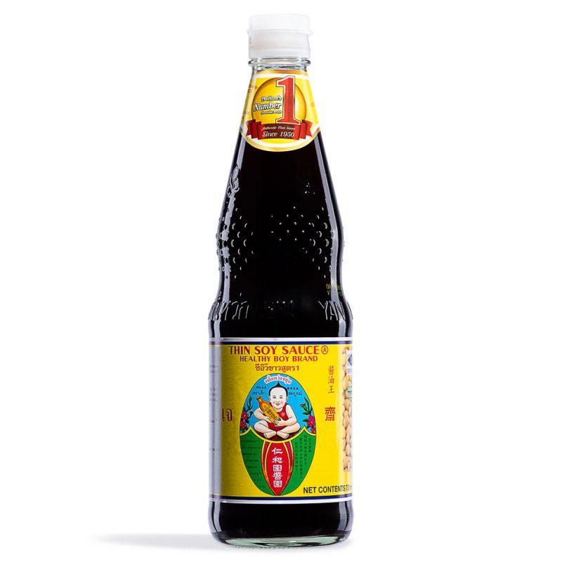 Dek Som Boon (Healthy Boy) 薄鹽醬油
