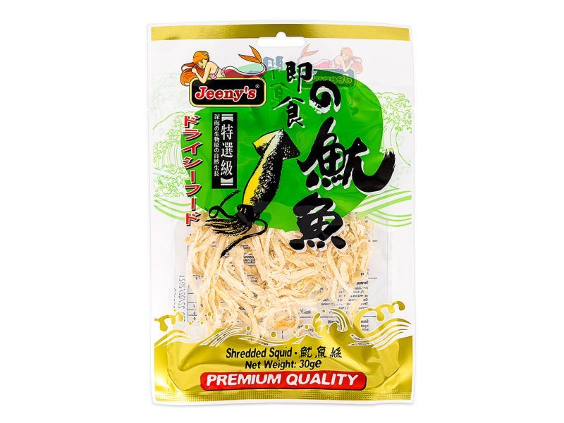 Jeeny's Shredded Squid 特選級即食魷魚魚絲