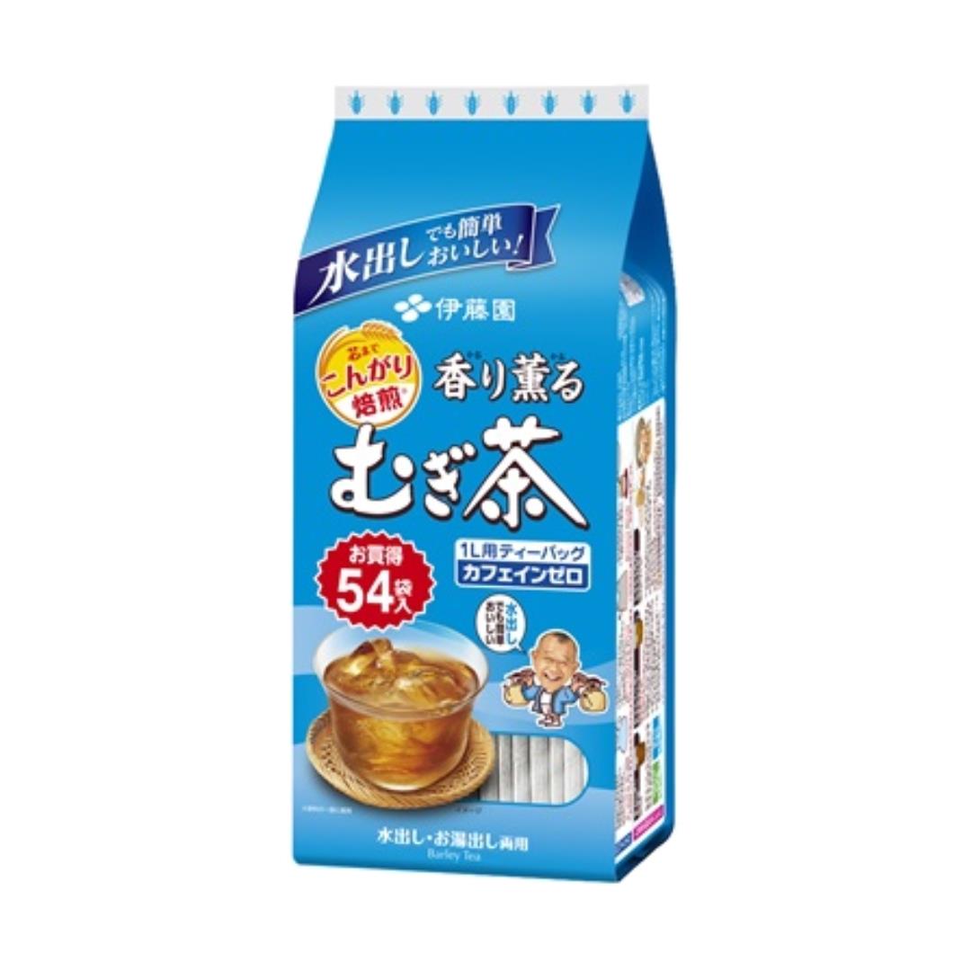 Itoen Mugicha Tea Bag (Barley Tea) (54 pcs) 伊藤園 香り薰る麥茶 立體茶包 (54包)