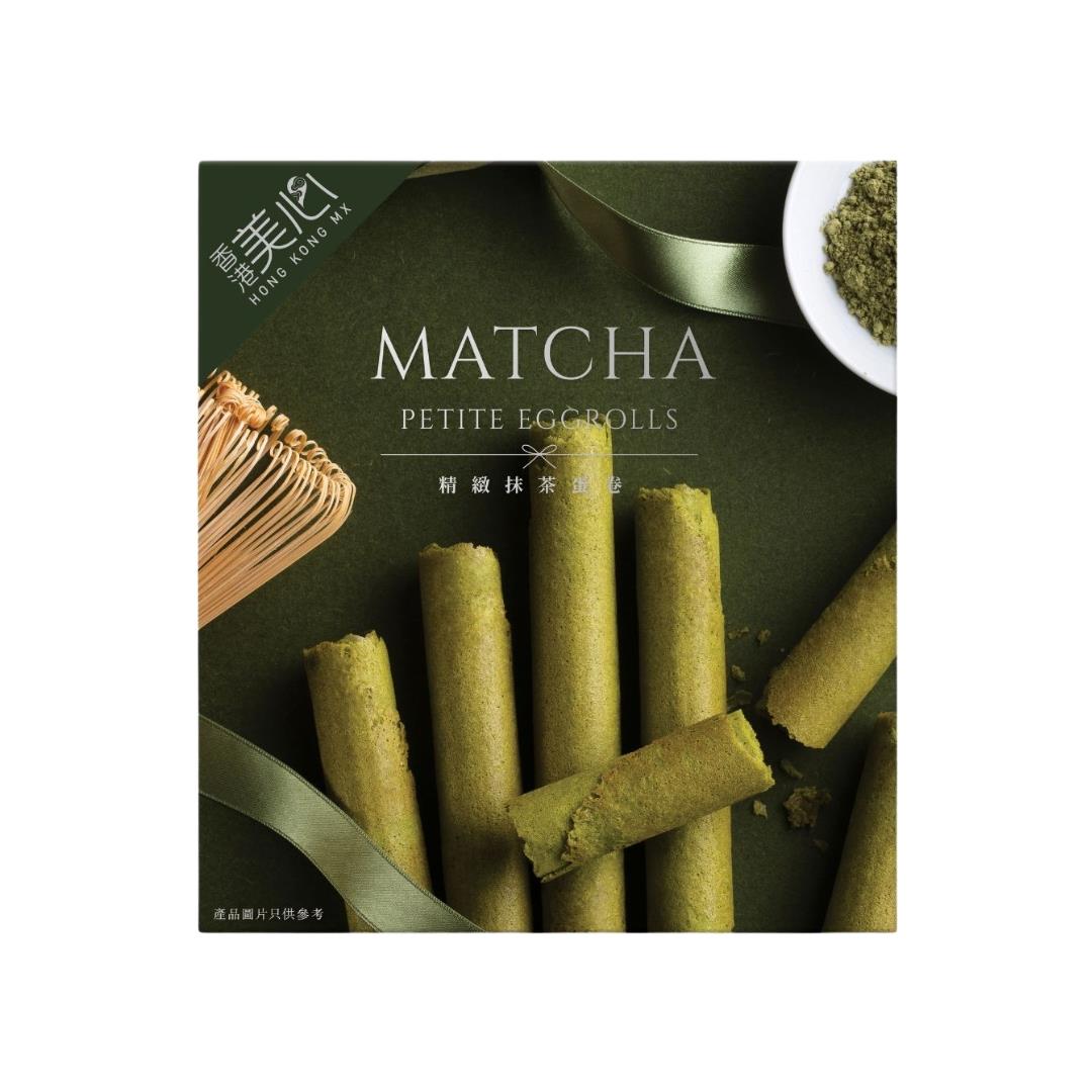 Hong Kong MX Matcha Petite Eggrolls (6 pcs) 香港美心 精緻抹茶蛋卷 (6條裝)