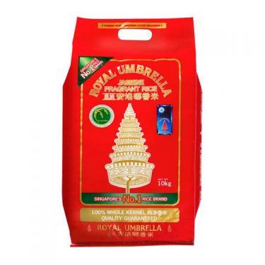 Royal Umbrella Jasmine Thai Fragrant Rice 皇族金輝 泰國香米 10公斤