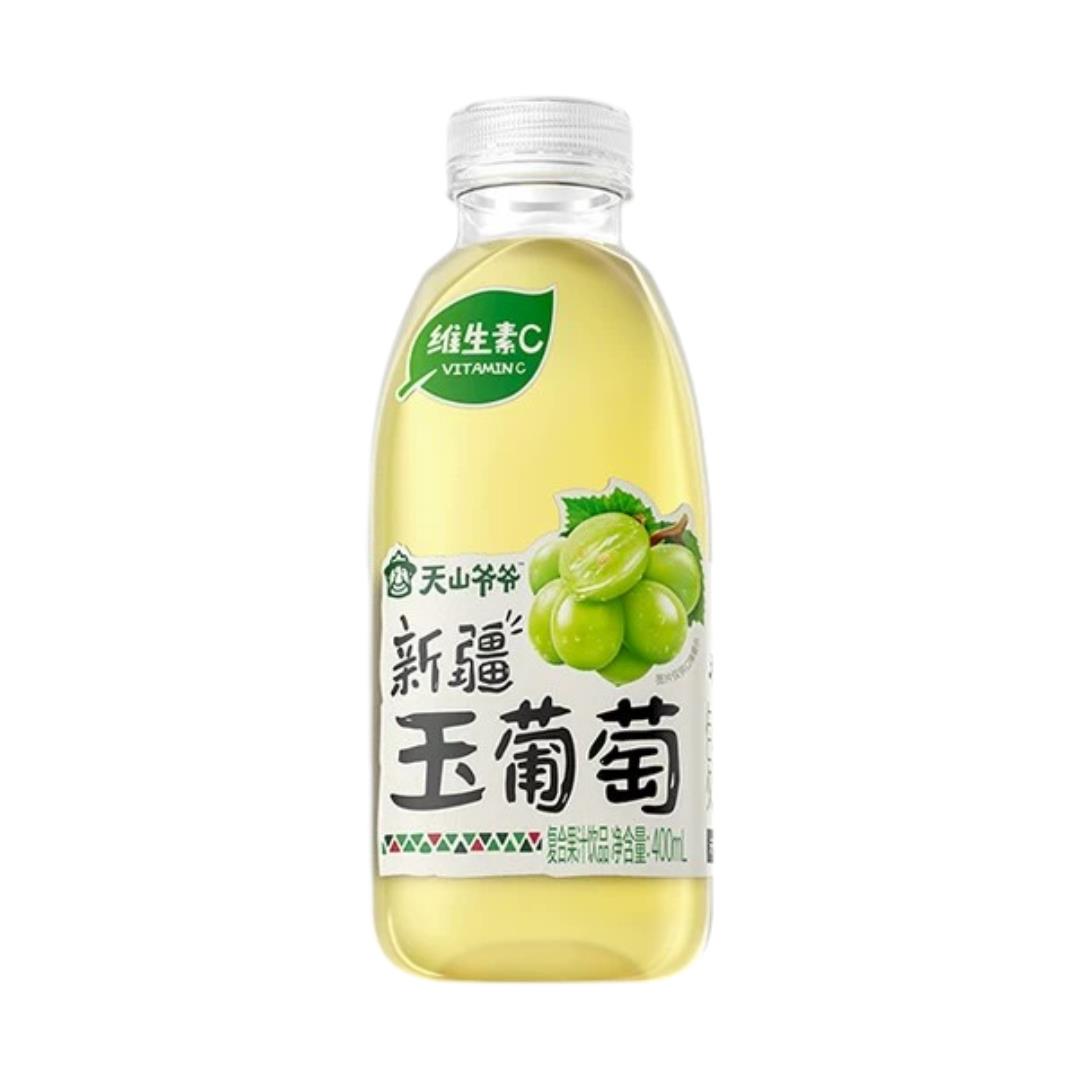 Genki Forest Grandpa Tianshan Drink (White Grape Flavour) 元氣森林 天山爺爺 (新疆玉葡萄) - Best Before: 11/12/2026