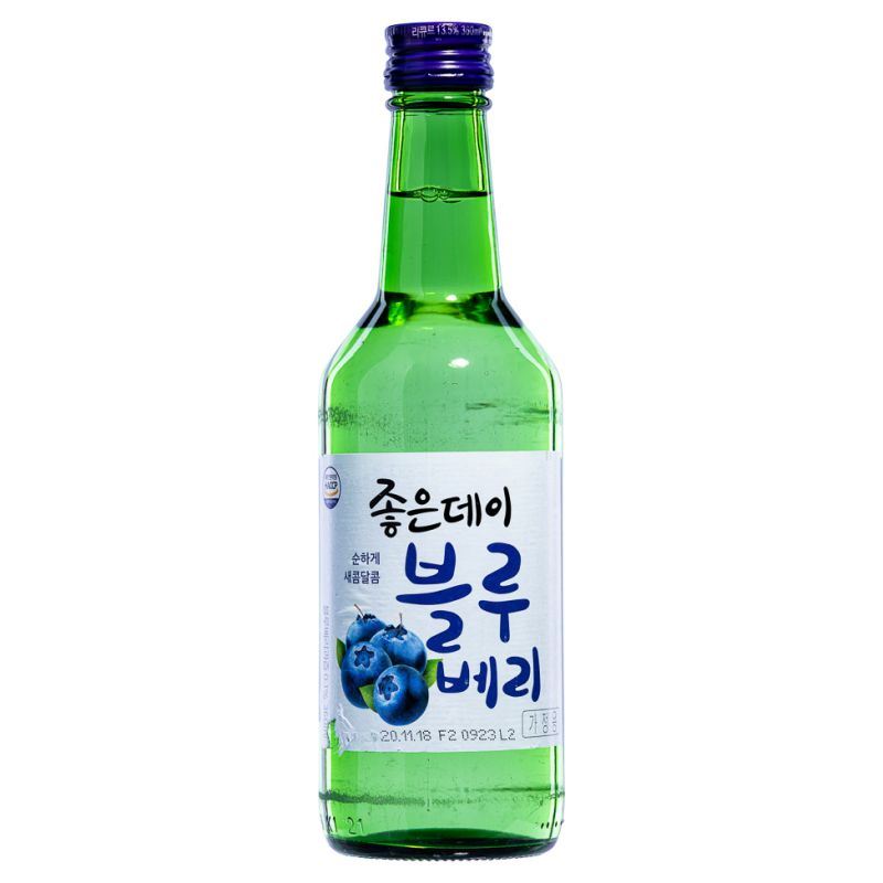 Muhak Good Day Blueberry Soju (ABV 13.5%)