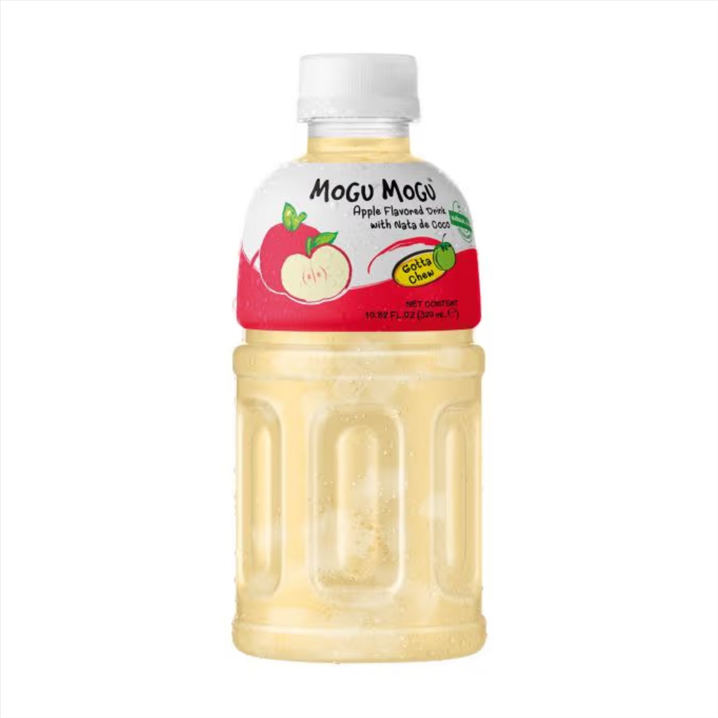 Mogu Mogu Apple Flavoured Drink with Nata De Coco