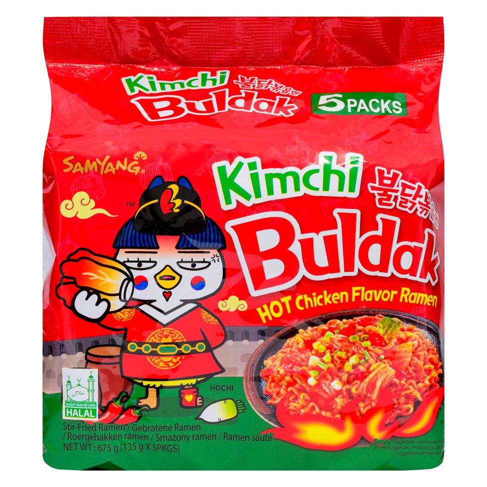 Samyang 辣雞麵 (泡菜味) 五包裝