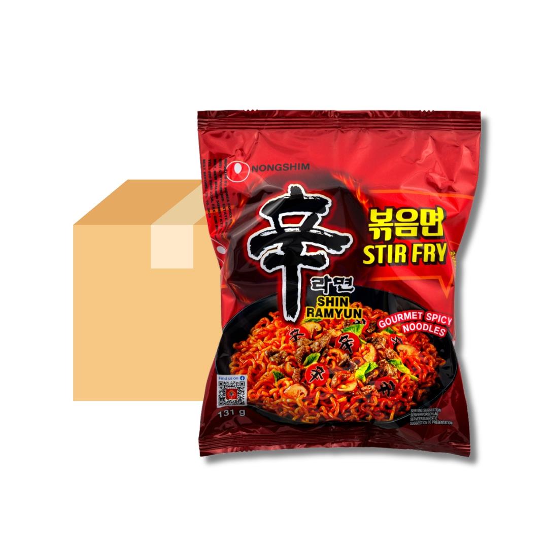 Nongshim Shin Ramyun Stir Fry (Case of 40) 农心 辣白菜拌面 (40包)