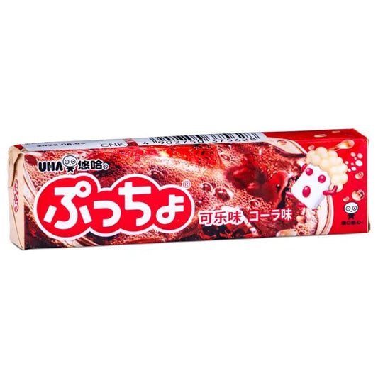 UHA Puccho Soft Candy (Cola Flavour) 悠哈 普超 可樂味軟糖