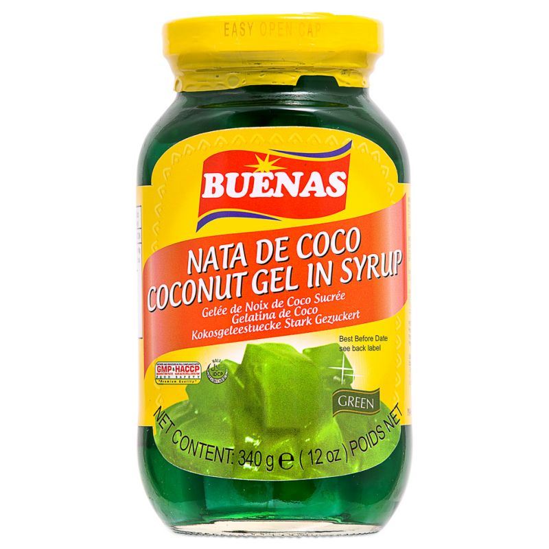 Buenas Nata de Coco 椰子果凍 (綠色)