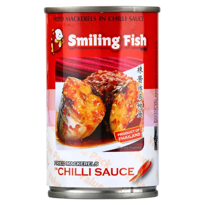 微笑魚牌辣醬炸馬鮫魚