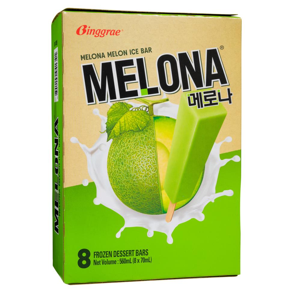 Melona Melon Ice Bar (Pack of 8)