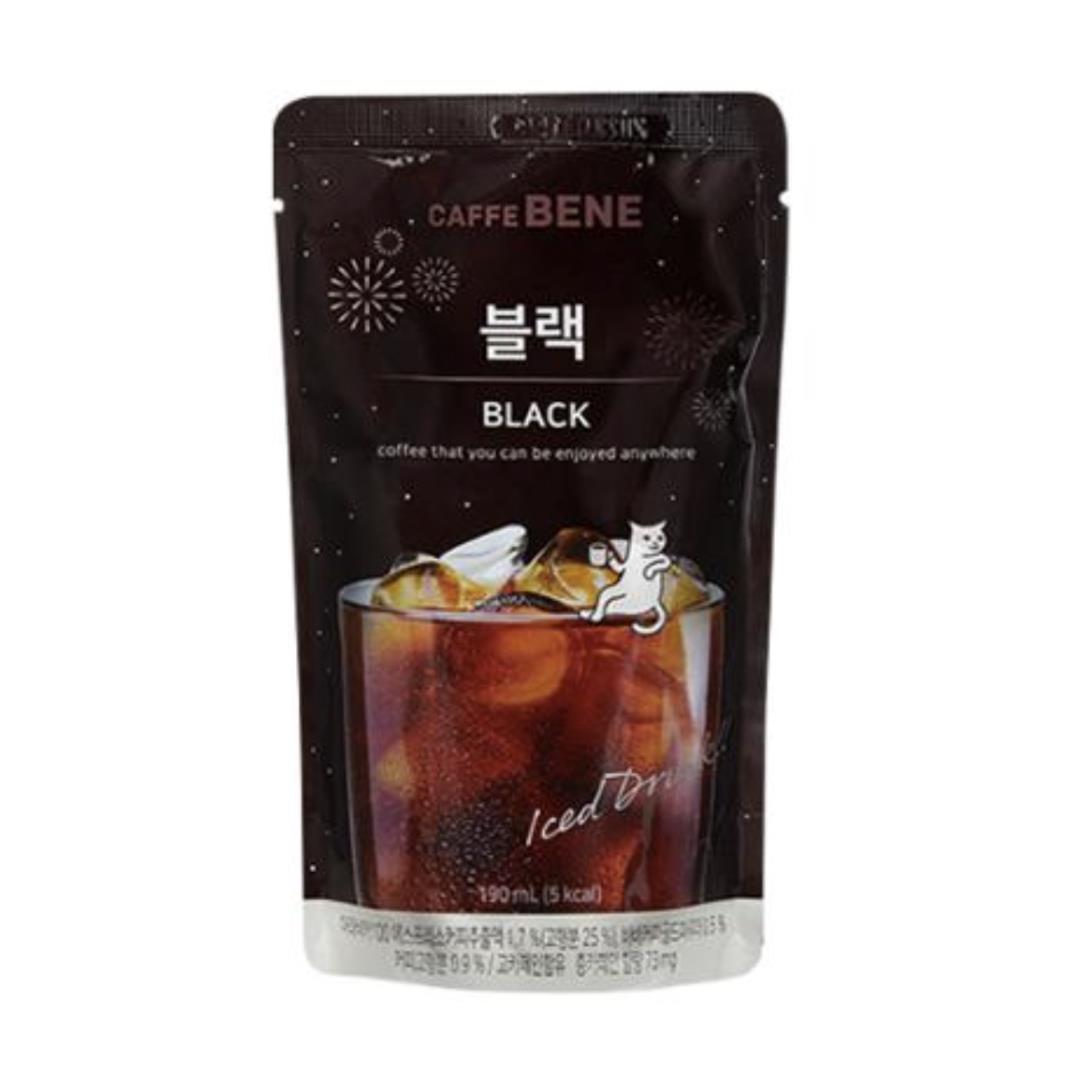 Caffebene Black Coffee Pouch Drink 카페베네 블랙커피