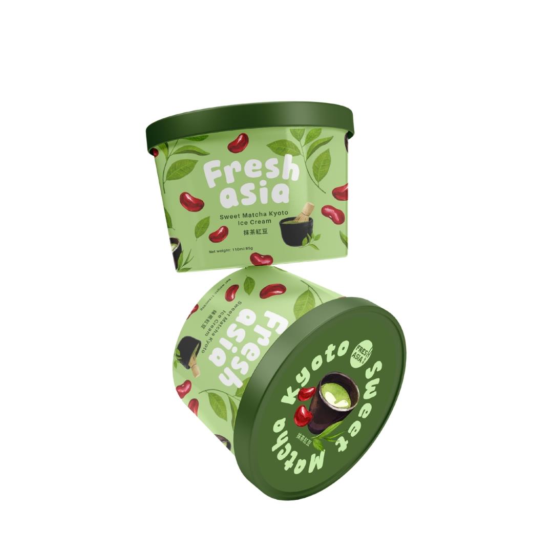 Freshasia Sweet Matcha Kyoto Ice Cream 香源 抹茶紅豆雪糕