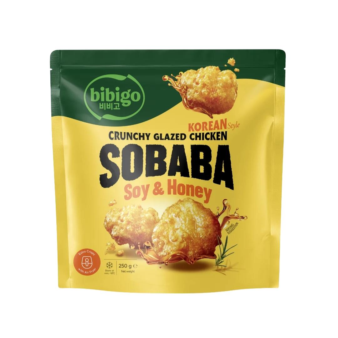 CJ Bibigo Korean Style Crunchy Glazed Chicken Sobaba (Soy & Honey)