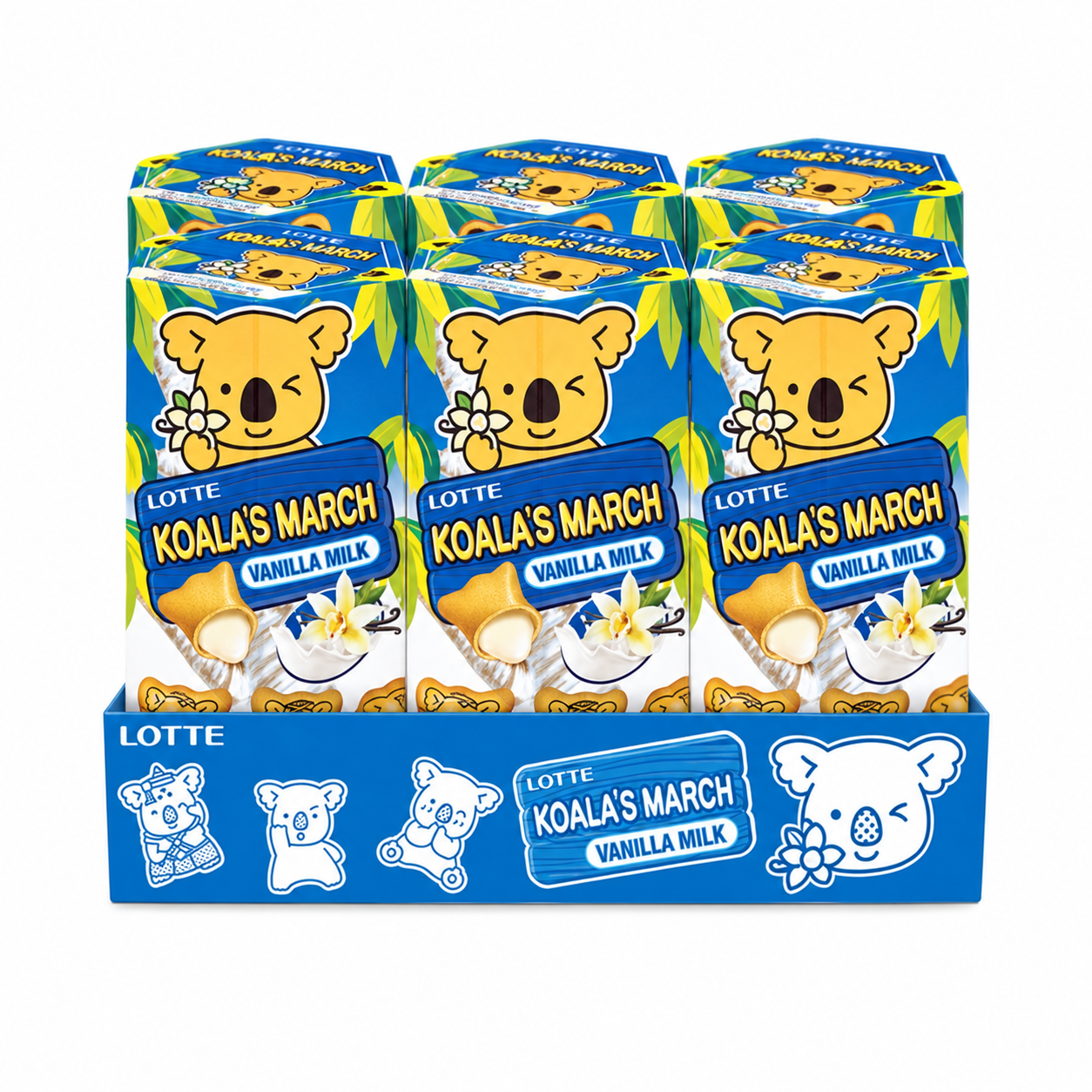 Lotte Koala's March Biscuits (Vanilla Milk) (Pack of 6)