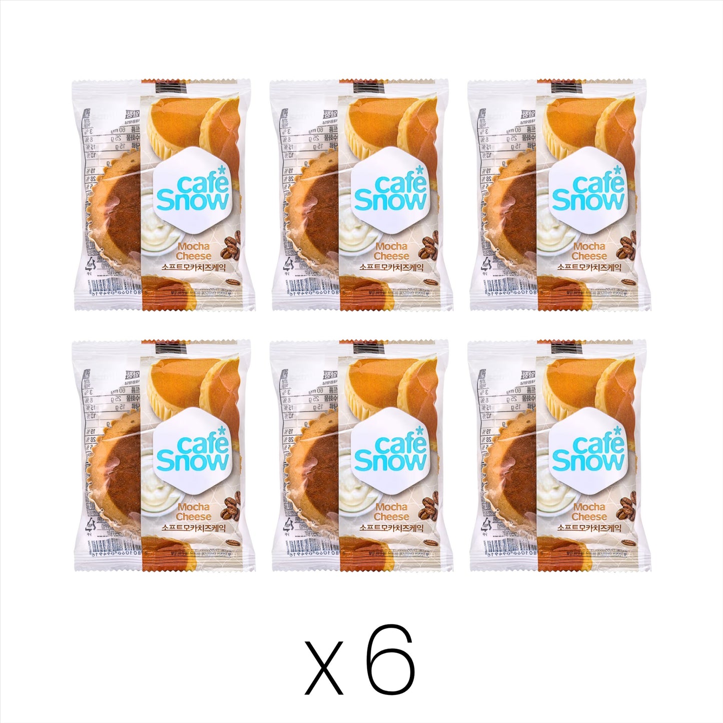 Samlip Cafe Snow Cheesecake (Mocha) (Bundle of 6)