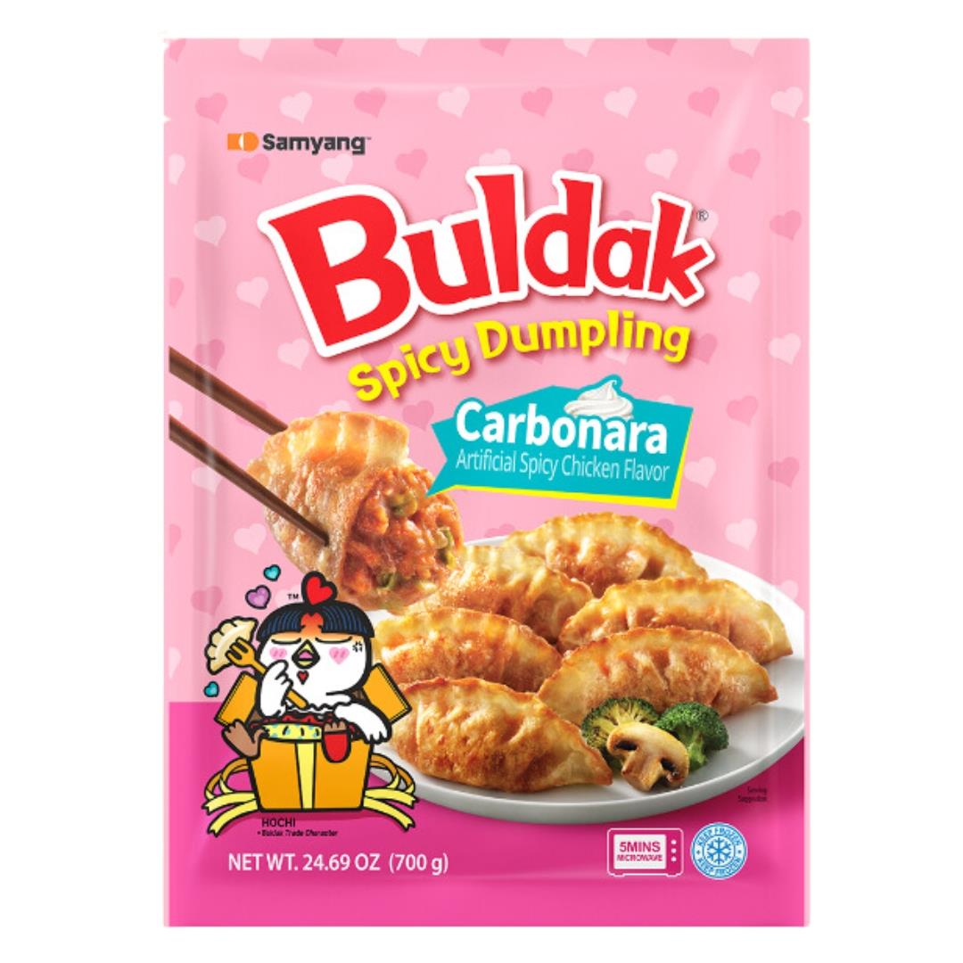 samyang buldak hot chicken flavour giant dumpling (carbonara)