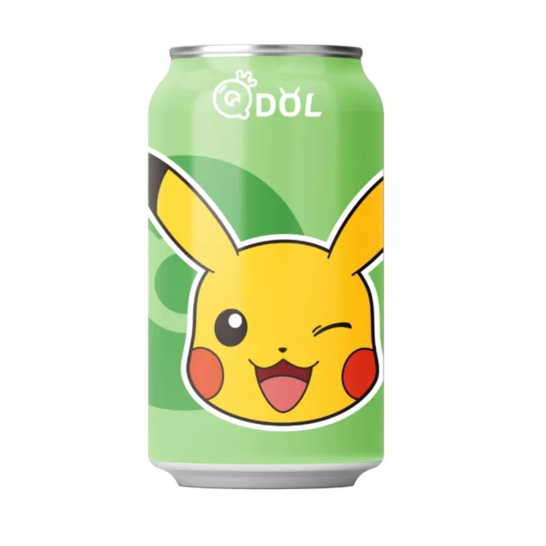 QDOL Pokemon Sparkling Water (Lime Flavor) (Random Character) 寶可夢 青檸風味氣泡水 (隨機角色)