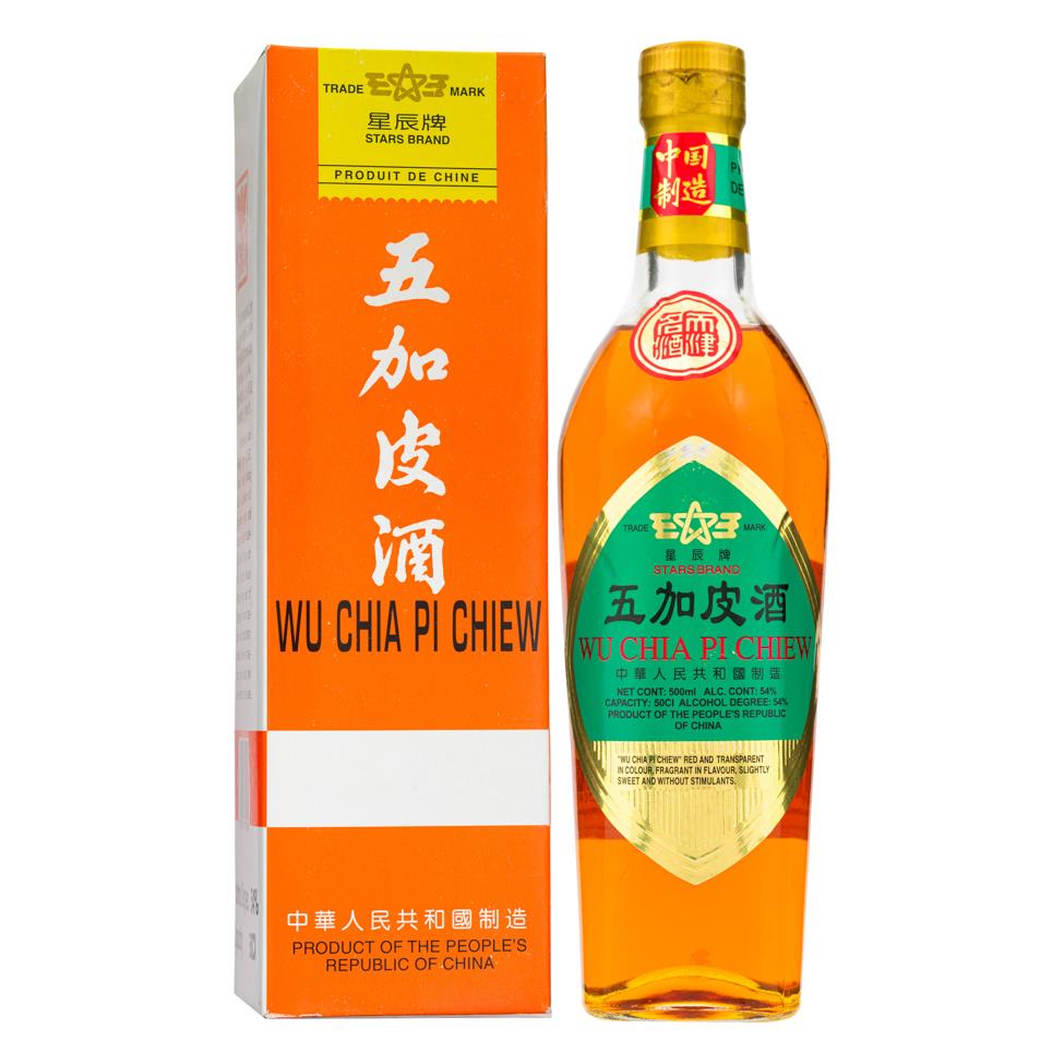 Stars Brand Wu Chia Pi Chiew 星辰牌 五加皮酒 500毫升