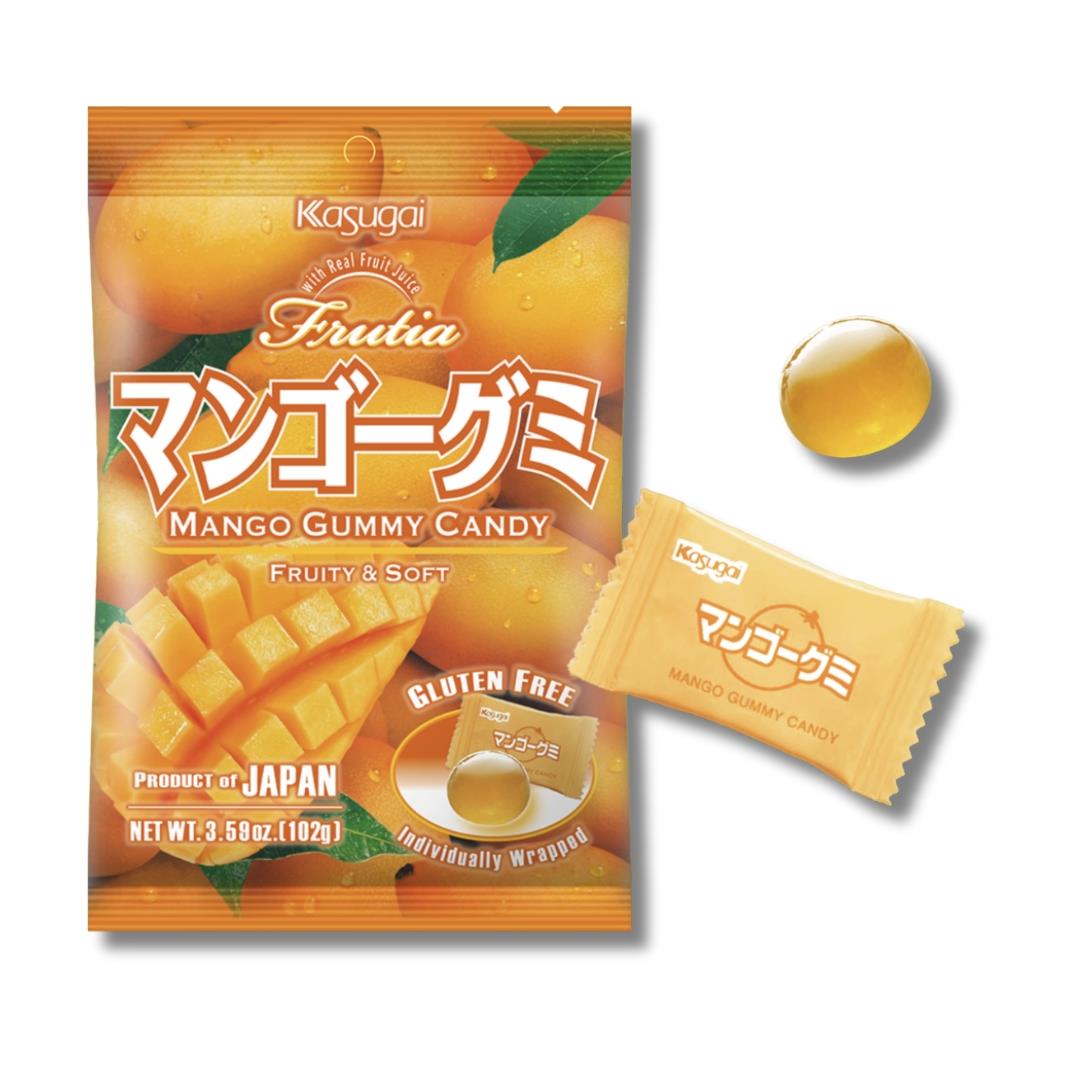 Kasugai Frutia Mango Gummy Candy