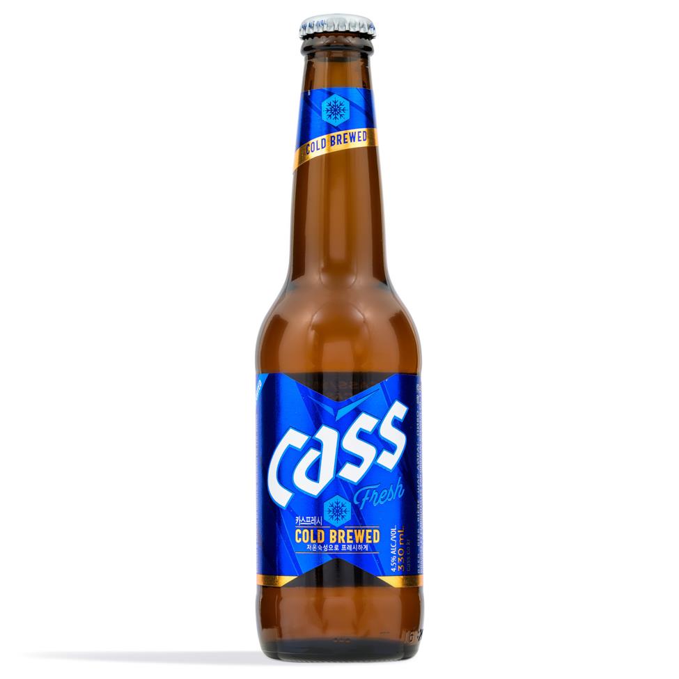 卡斯新鮮冷釀啤酒(ABV 4.5%)