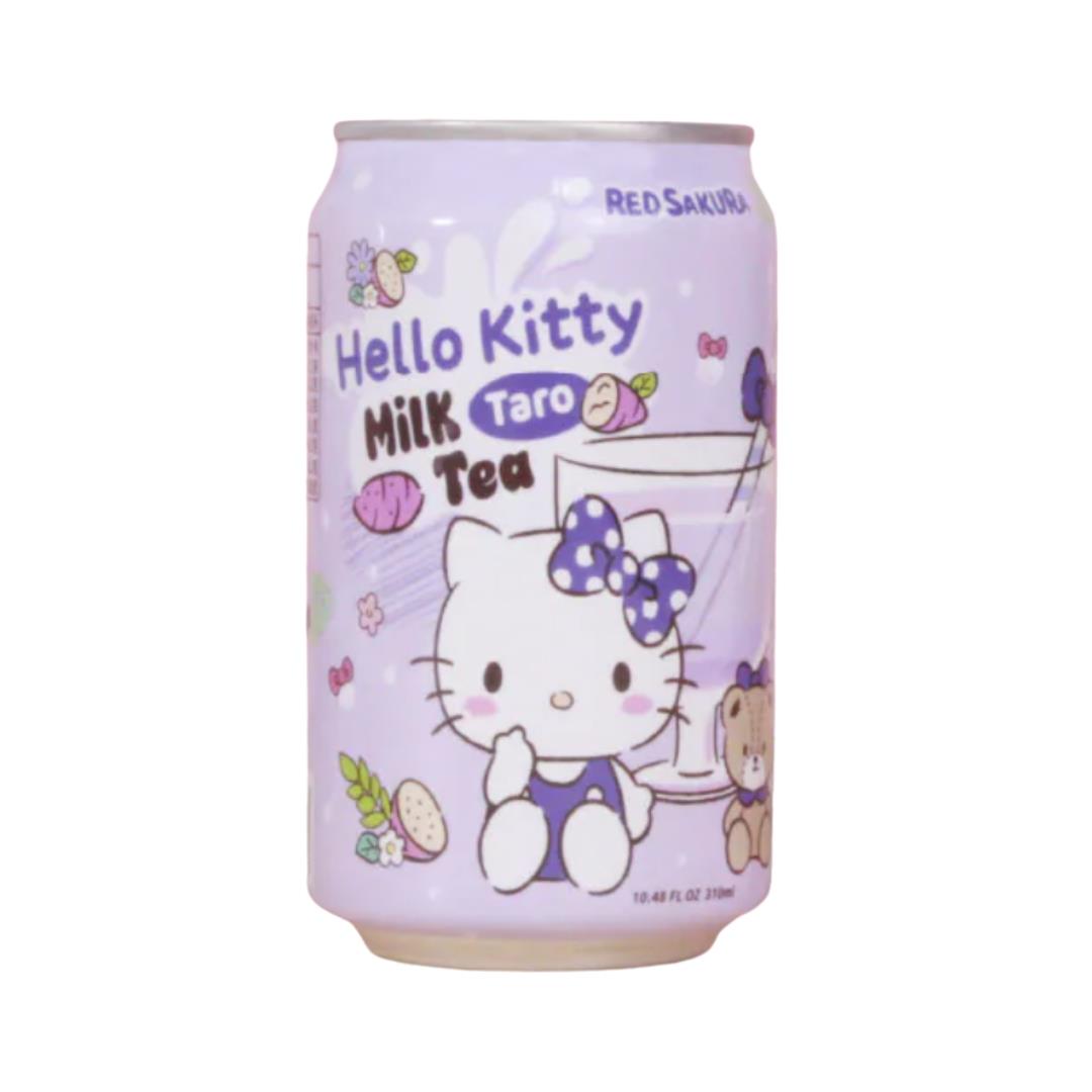 Red Sakura Hello Kitty Taro Milk Tea