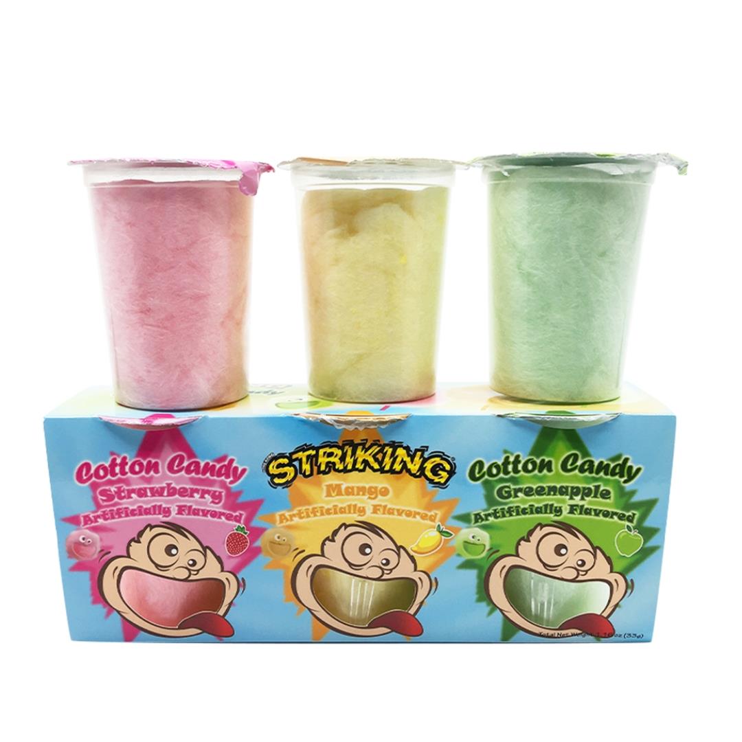 Striking Popping Cotton Candy (Assorted Flavour) 索勁 雜錦味棉花糖