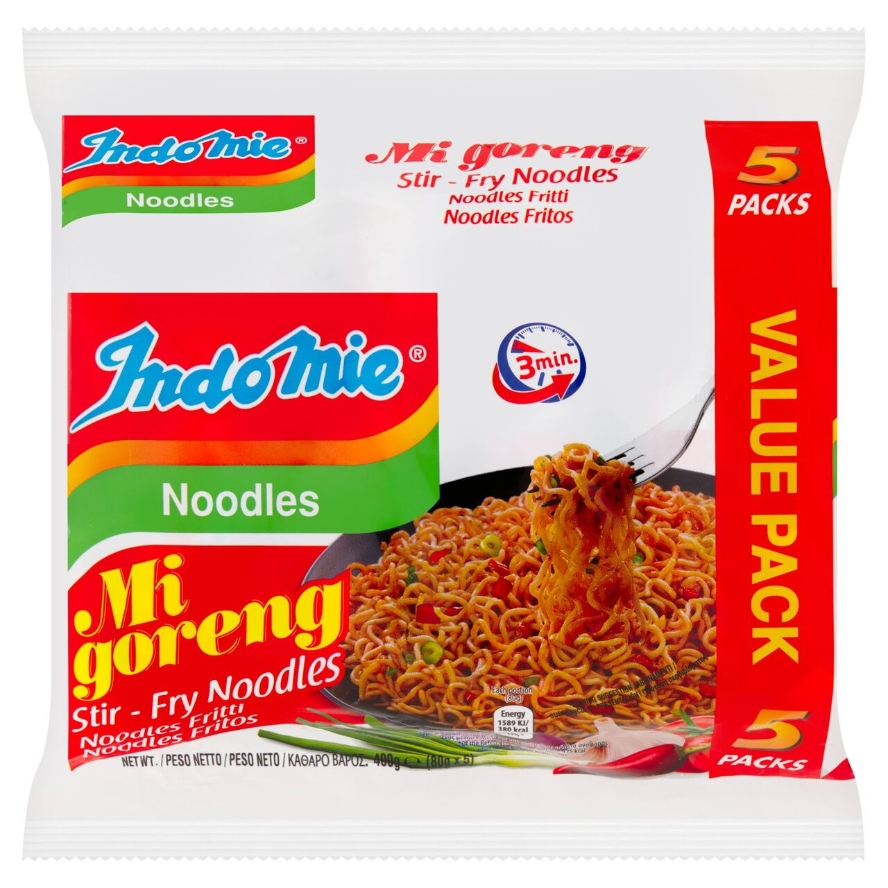 營多撈麵多包裝(五包裝)