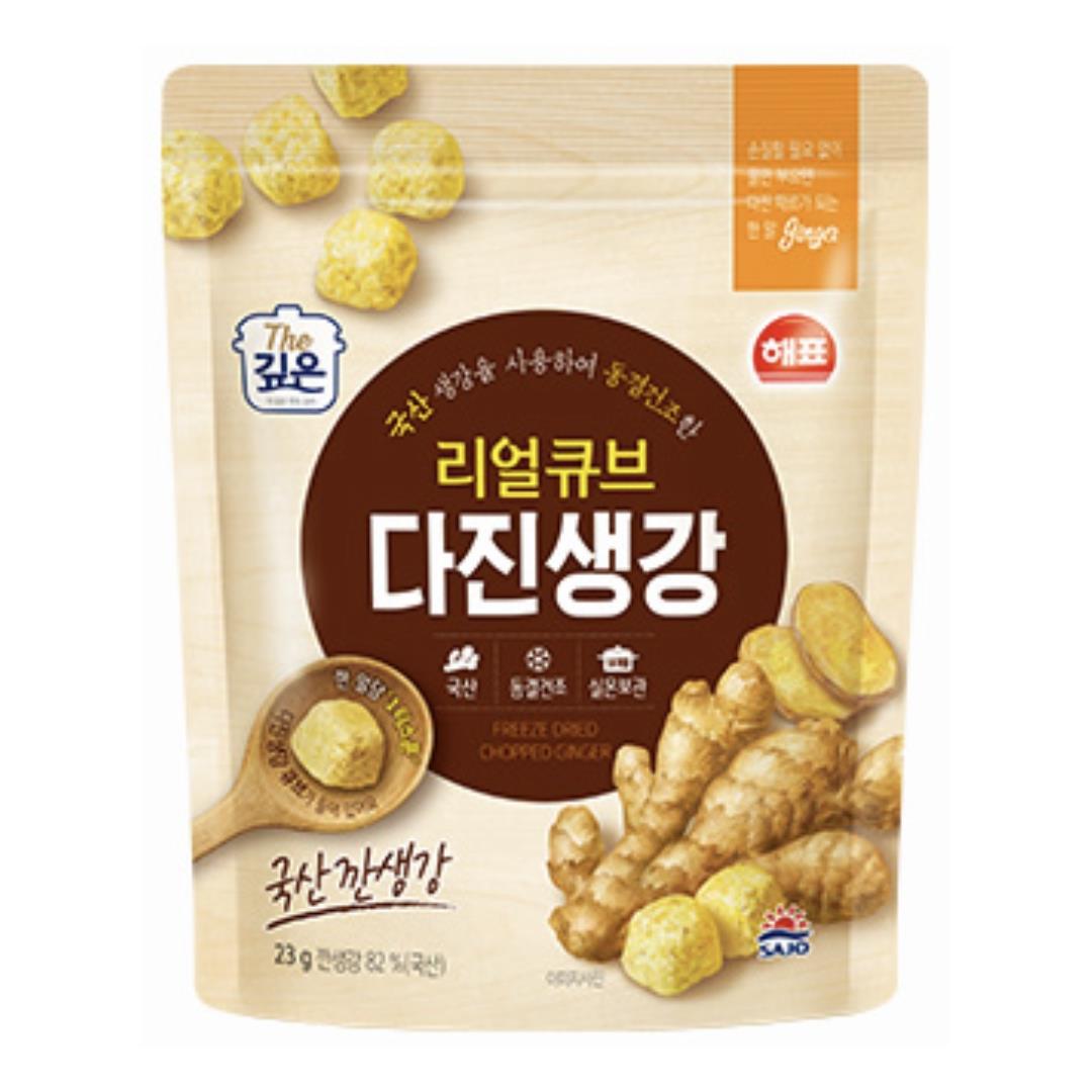 Sajo Haepyo Minced Ginger Cube 真實方塊薑泥
