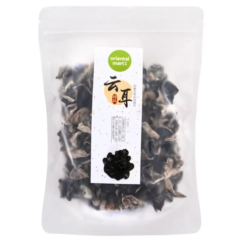 Orientalmart Dried Black Fungus (Cloud Ear Fungus) 东方行 黑木耳 (云耳)