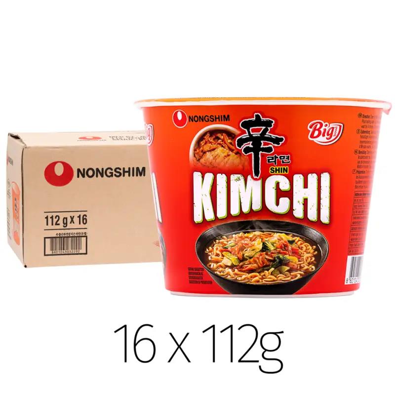 Nongshim Big Bowl Shin Kimchi Noodle (L) 農心 泡菜辛拉麵碗麵 (大) (16 入)