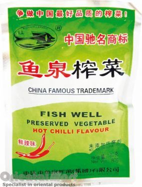 魚泉榨菜(辣味) 魚泉榨菜(鮮辣味)