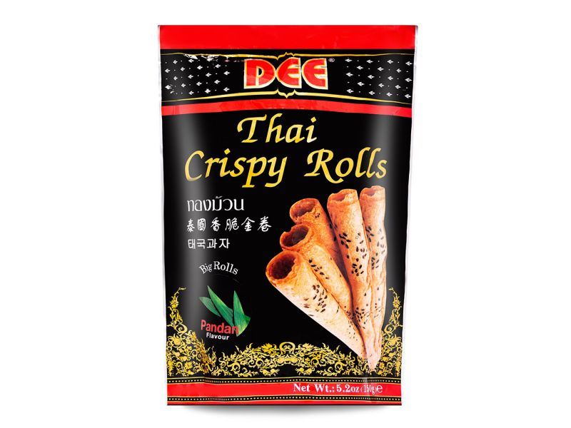 Dee Thai Crispy Rolls (Pandan Flavour) 泰國香脆金捲 (班蘭味)