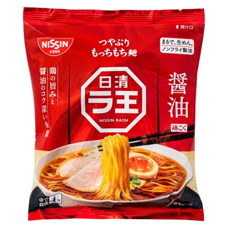 Nissin Raoh Soy Sauce Ramen 日清 拉王醬油麵
