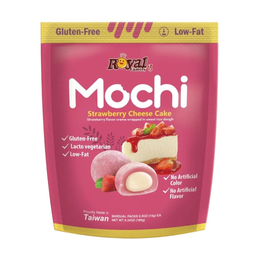 Royal Family Strawberry Cheese Cake Mochi