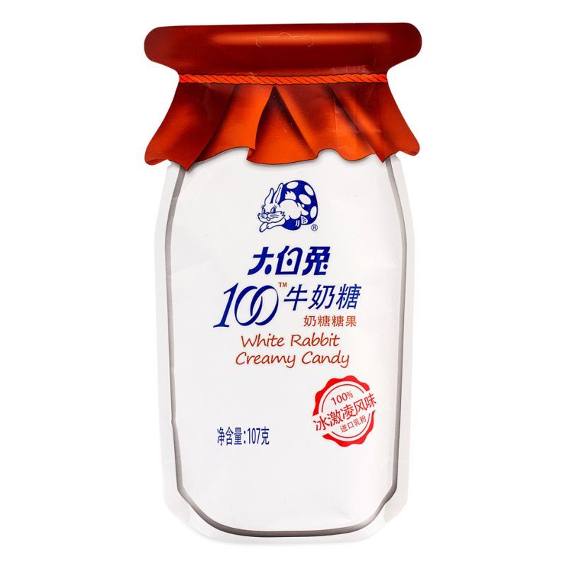 White Rabbit 100 Creamy Candy (Ice Cream Flavour) 大白兔 100牛奶糖 (冰激凌風味)