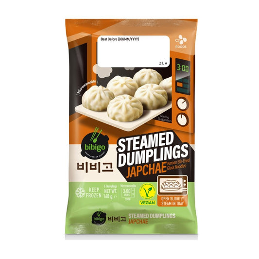 CJ Bibigo Steamed Mandu Dumplings (Japchae)