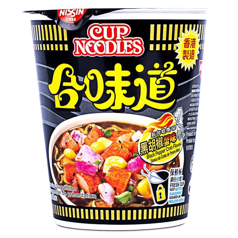 Nissin Cup Noodle (Black Pepper Crab Flavour) 合味道 黑胡椒蟹味杯麵