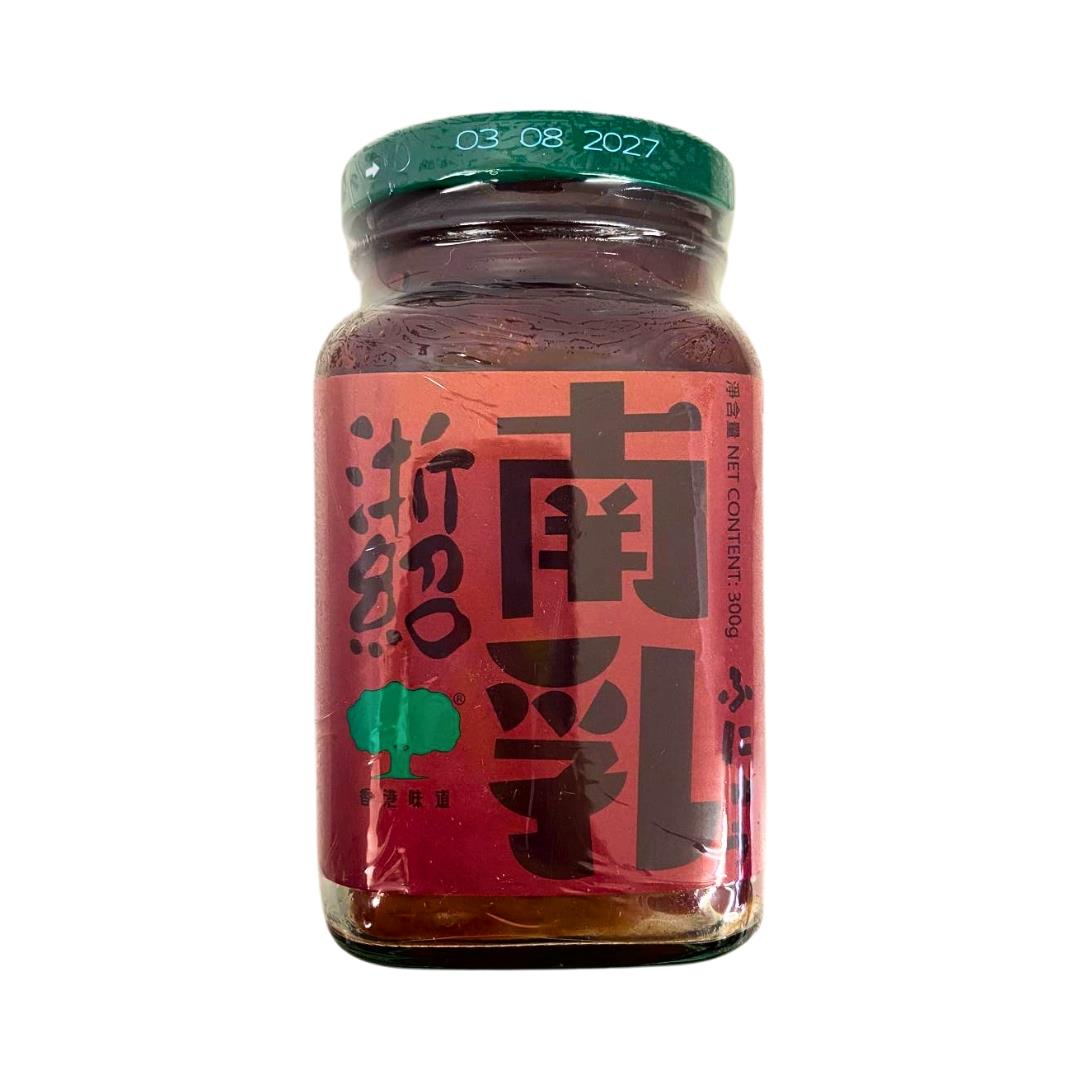 Giant Tree Salted Red Bean Curd Cubes in Heavy Brine 巨樹牌 浙紹南乳