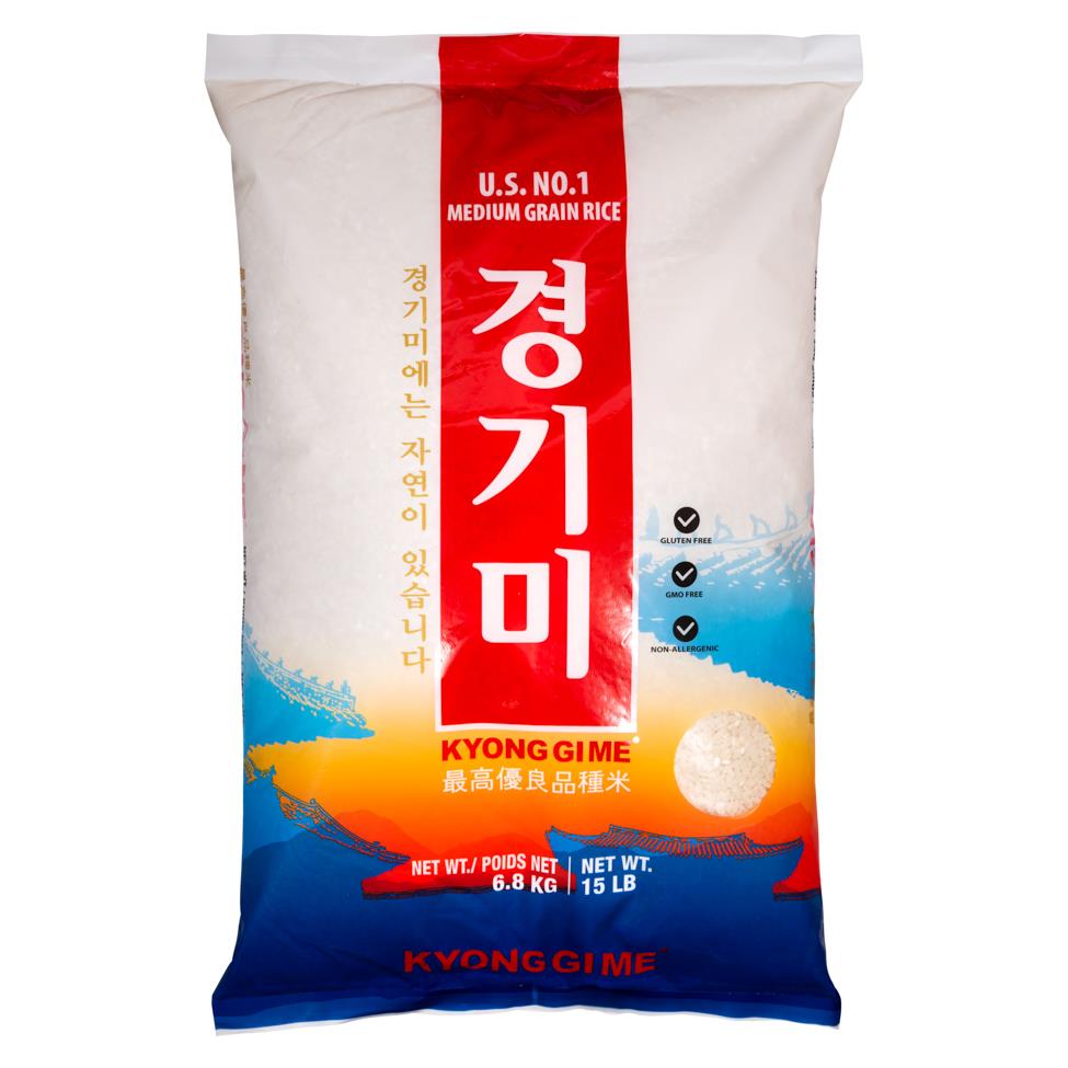 Kyong Gimi Medium Grain Rice 京畿米 6.8公斤